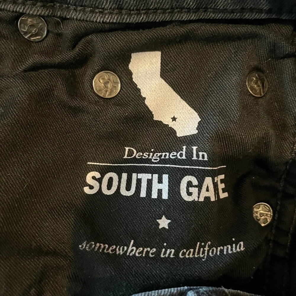 AG Adriano Goldschmied The Farrah Skinny Ankle High Rise Jeans Black - Picture 10 of 12